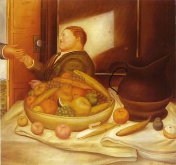 Artworks by 350 Famous Artists Painting - Hello Fernando Botero